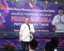 Sosialisasi 4 Pilar Kebangsaan, LaNyalla Ajak Kader Pemuda Pancasila Kawal Inpres Nomor 2 Tahun 2023