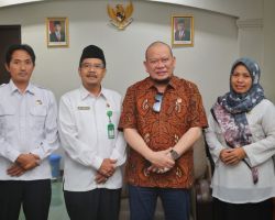 Kunjungi Kanwil Kemenag Jatim, Ketua DPD RI Cek Kesiapan Keberangkatan Haji