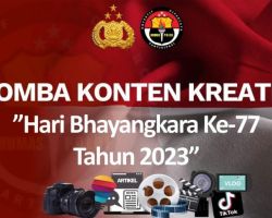 Polri Gelar Lomba Konten Kreatif Sambut Hari Bhayangkara ke- 77