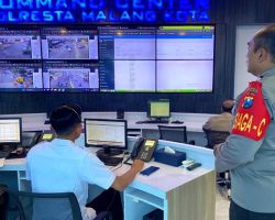 Layanan Polisi 110 Hadirkan Respon Cepat Polresta Malang Kota Wujudkan Kondusifitas Kamtibmas