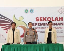 Ini Pesan Kapolres Sumenep Saat Menjadi Narasumber Sekolah Kepemimpinan di BEM STKIP