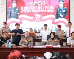 Berhasil Ungkap Pembunuhan, Kapolresta Mojokerto: Kedua Pelaku Juga Begal di 12 TKP