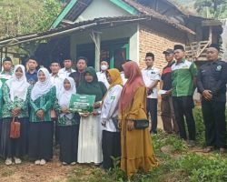 Lazisnu NU Care Kecamatan Bungkal Peduli, Serahkan Donasi Untuk Penderita Tumor Bola Mata