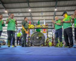 Hadir Liga Muaythai Piala Pangdam V Brawijaya, LaNyalla Tegaskan Filosofi Muaythai Menjadi Karakter Bangsa