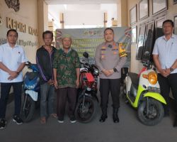 Polres Kediri Kota Berhasil Ungkap 3 Kasus, 4 Pelaku Diamankan