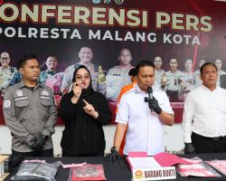 War On Drugs, Polresta Malang Kota Berhasil Amankan Kurir dan Sita 1,5 Kg Narkoba