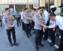 Berikan Motivasi Personel di Jajaran, Kapolda Jatim Kunjungi Polres Nganjuk