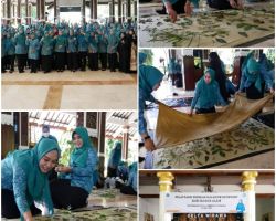 Ketua TP-PKK Sidoarjo Buka Pelatihan Ecoprint Untuk Tingkatkan Ekonomi Keluarga