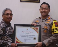 Polres Probolinggo Terima Penghargaan Pelayanan Prima dari Kemenpan-RB 