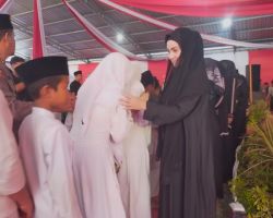 Ketua Bhayangkari Daerah Jatim Santuni 1000 Anak Yatim di Kabupaten Sampang