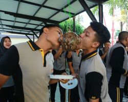 Meriahkan HUT RI ke 78, Bidhumas Polda Jatim Gelar Berbagai Lomba Maknai Bersatu itu Kuat