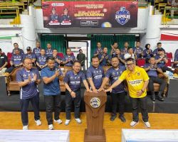 Kapolda Jatim Beri Suport di Opening Ceremony 16 Besar Volleyball Tournament Kapolri Cup 2023