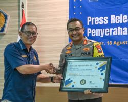 Polres Lumajang Kembali Raih Penghargaan Bidang Pengelolaan Anggaran 