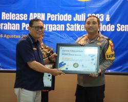 Polres Jember Raih Penghargaan Kinerja Satker Periode Semester I T.A. 2023 Oleh KPPN Jember