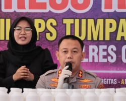 Polres Gresik Berhasil Ungkap 22 Kasus dan Amankan 31 Tersangka