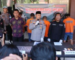 Ops Tumpas Narkoba, Polres Probolinggo Kota Berhasil Ungkap 5 Kasus Narkotika