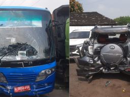Bus DPRD Kabupaten Bekasi Tabrak Mobil di Tol Jakarta-Cikampek, Empat Orang Jadi Korban