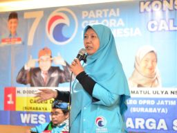 Anna Susanti Caleg DPRD Kota Surabaya Partai Gelora, Berkomitmen Tingkatkan Kualitas SDM