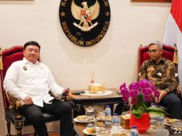 Menkopolkam Sampaikan Komitmen Dukungan Pemberantasan Korupsi