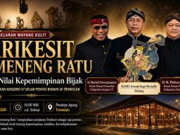 Dari Trowulan, Kisah Parikesit Dihidupkan Kembali Lewat Panggung Wayang