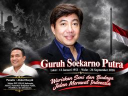 Guruh Soekarno Putra : Wariskan Seni dan Budaya Jalan Merawat Indonesia