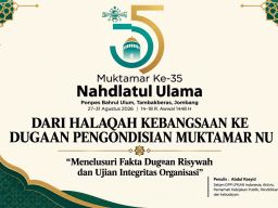 Dari Halaqah Kebangsaan ke Dugaan Pengondidian Muktamar NU