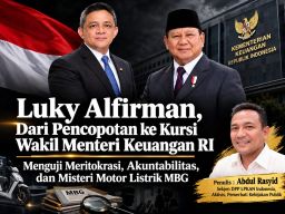 Luky Alfirman Jabat Wamenkeu: Menguji Meritokrasi, Akuntabilitas, dan Misteri Motor Listrik MBG