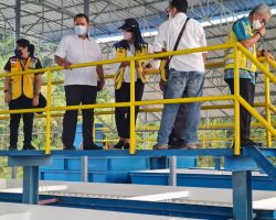 Amarta Karya Bangun SPAM 2×50 Liter Perdetik Pertama di Indonesia