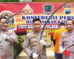 Belum Sempat Tawuran, Gengster Pasuruan Digelandang Polisi ke Polsek Wonocolo