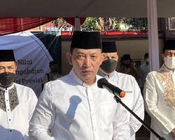 Kapolri dan Wakapolri Serahkan 112 Hewan Kurban Idul Adha 1443 H