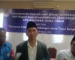 Hasil Musdalub, Hamzah Terpilih Sebagai Ketua DPD Askonas Jatim