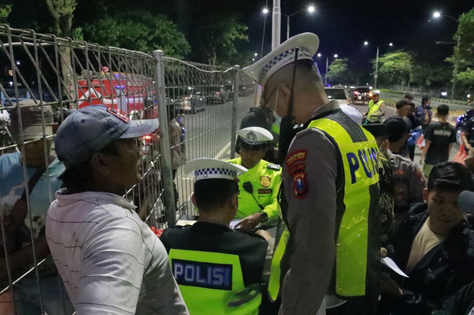 Komitmen Perangi Kejahatan 3C, Polres Tanjung Perak Optimalkan Razia Ranmor di Perbatasan Kota