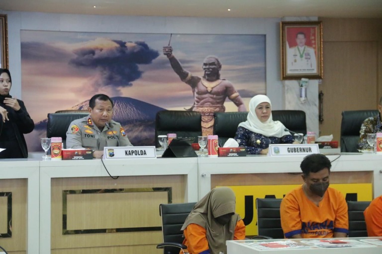 Polda Jatim Berhasil Pulangkan 6 PMI Korban TPPO dari Thailand ke Indonesia 