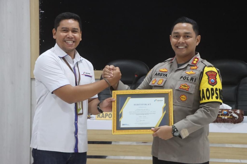 Polres Probolinggo Terima Penghargaan dari PT Pertamina atas Ungkap Kasus 31 Ton BBM Bersubsidi