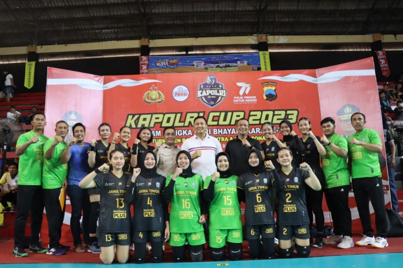 Jadwal Kapolri Cup 2023 di Gresik, Tim Voli Putri Jatim Vs Tim Voli Putri Bali