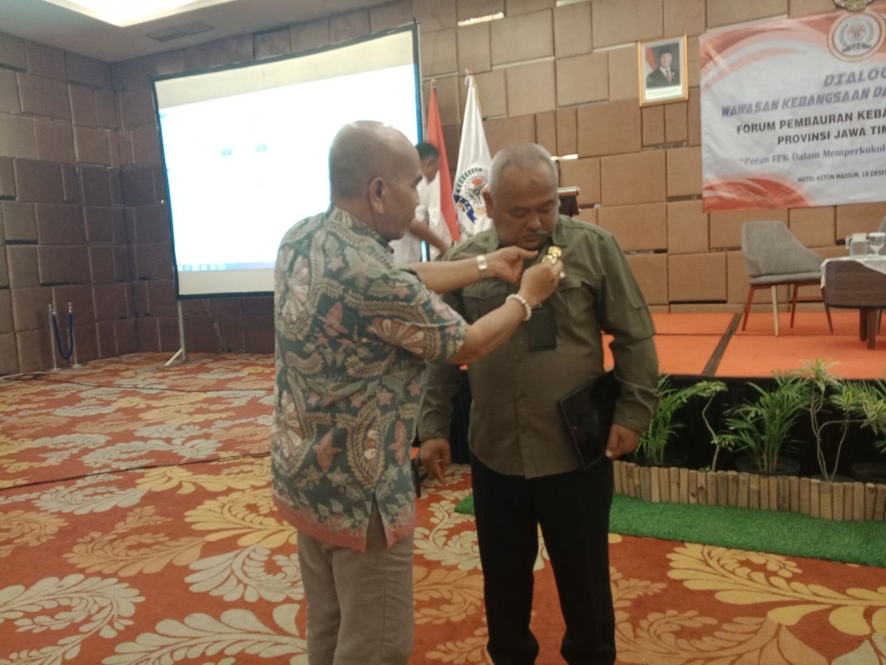 Sekretaris Bakesbangpol Jawa Timur Nurul Ansori, Menjadi Narasumber Wawasan Kebangsaan FPK  Jatim