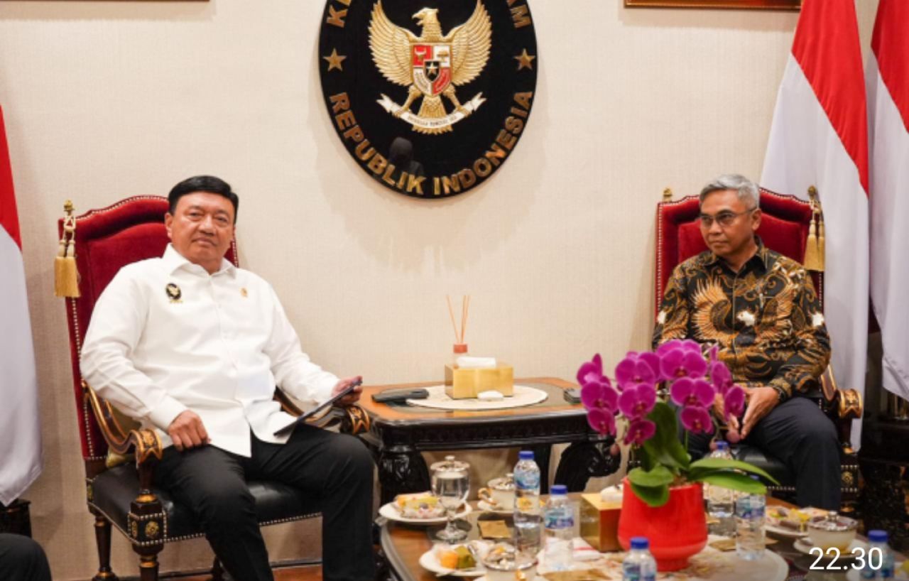 Menkopolkam Sampaikan Komitmen Dukungan Pemberantasan Korupsi