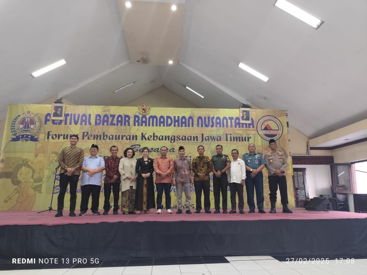 Festival Bazar Ramadhan Nusantara FPK Jatim dan Gebu Minang Jatim Resmi Dibuka