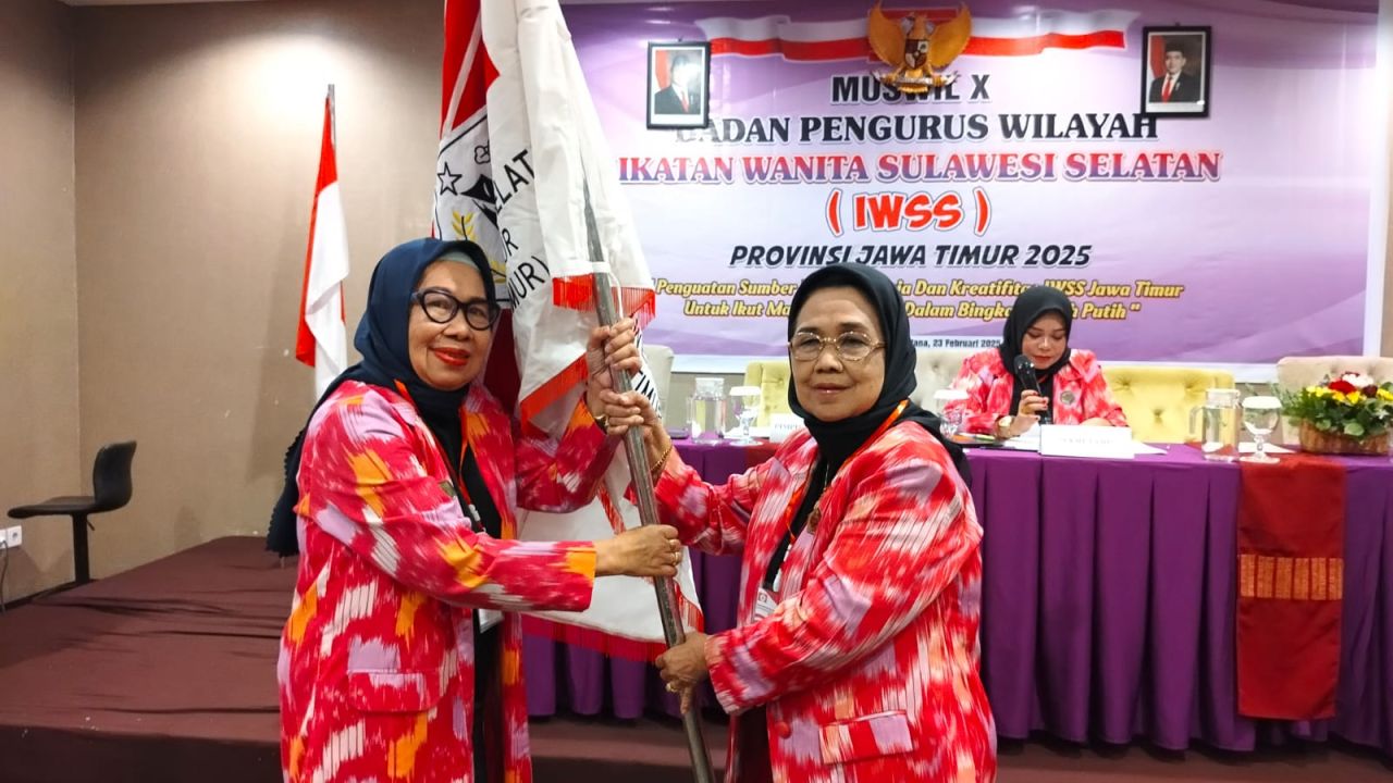 Ketua Ikatan Wanita Sulawesi Selatan Provinsi Jawa Timur Terpilih Aklamasi