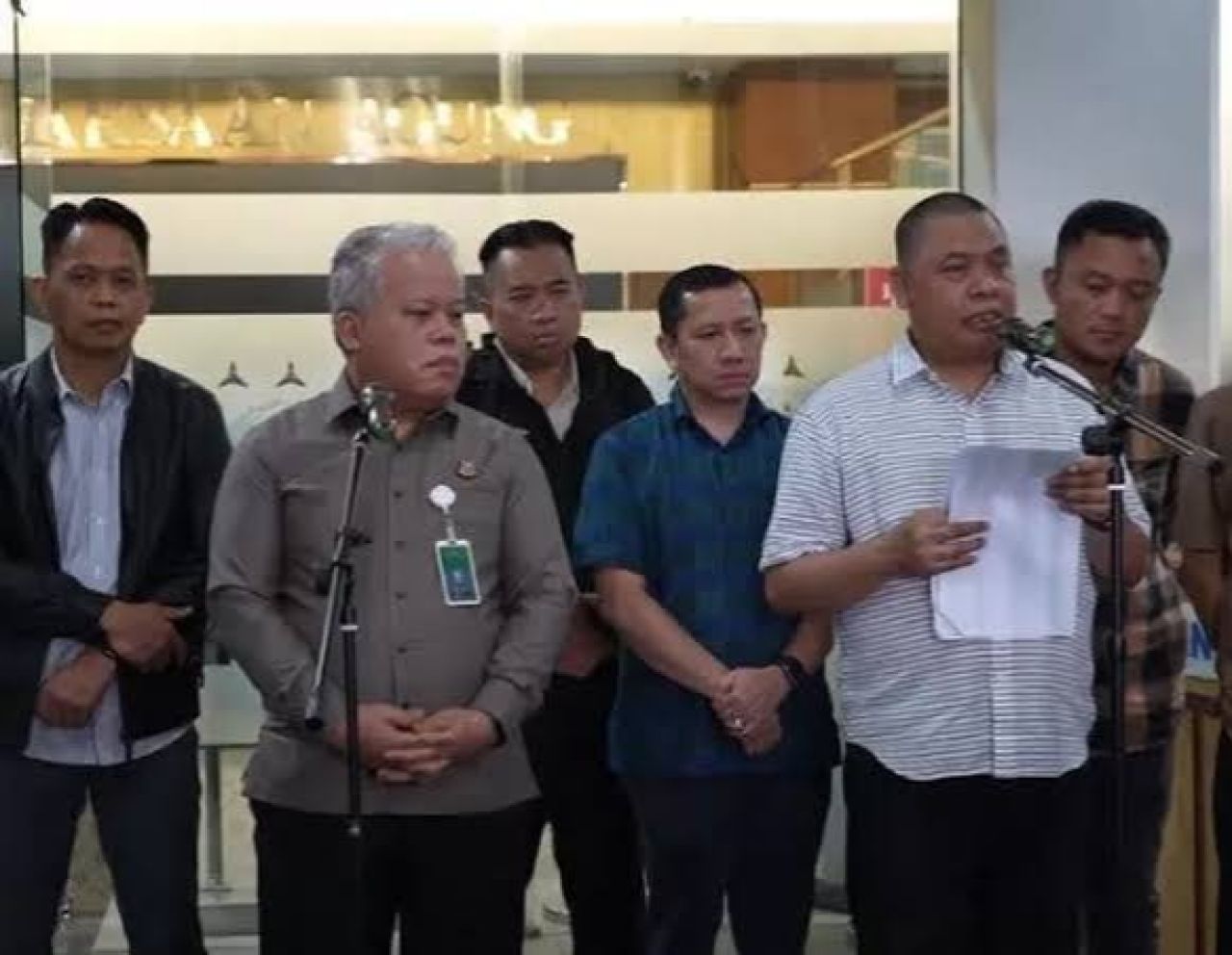 Kejaksaan Agung saat menggelar konferensi pers. (Ist)