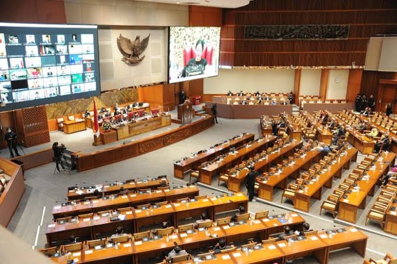 Ruang sidang di gedung DPR RI (Ist)