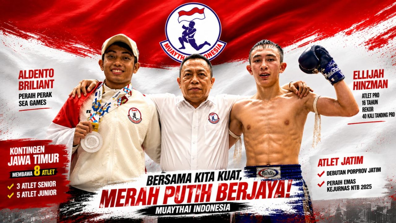 Atlet Muaythai Jawa Timur Siap Guncang Kejuaraan Dunia 2026 di Malaysia
