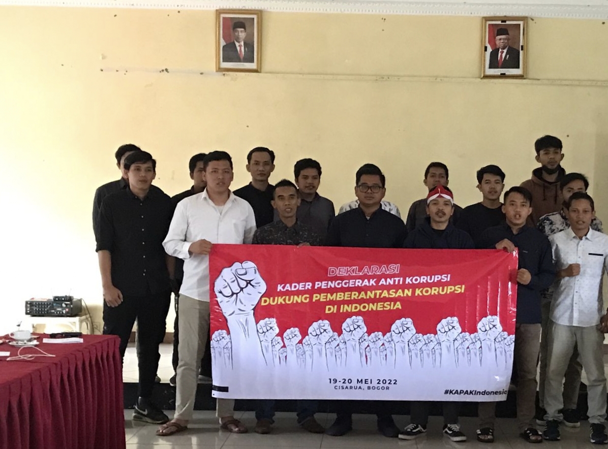 Elemen Masyarakat Deklarasikan Kader Penggerak Anti Korupsi
