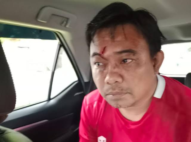 Ketua KNPI Haris Pratama