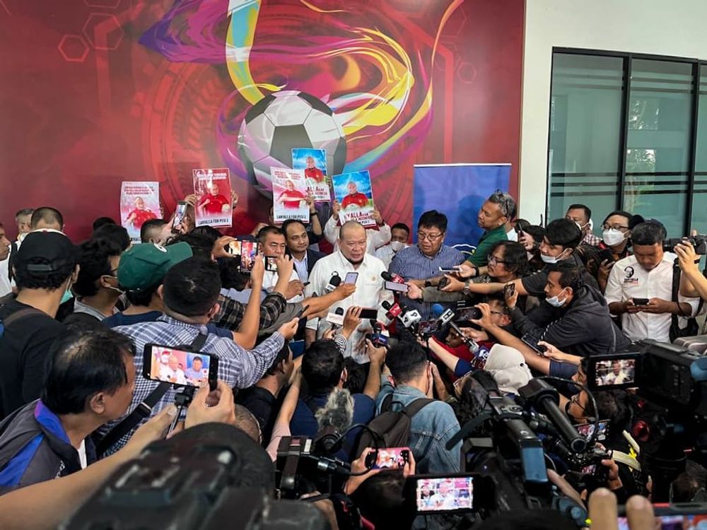 Maju Bursa Ketum PSSI, LaNyalla Siap Berantas Mafia Sepakbola