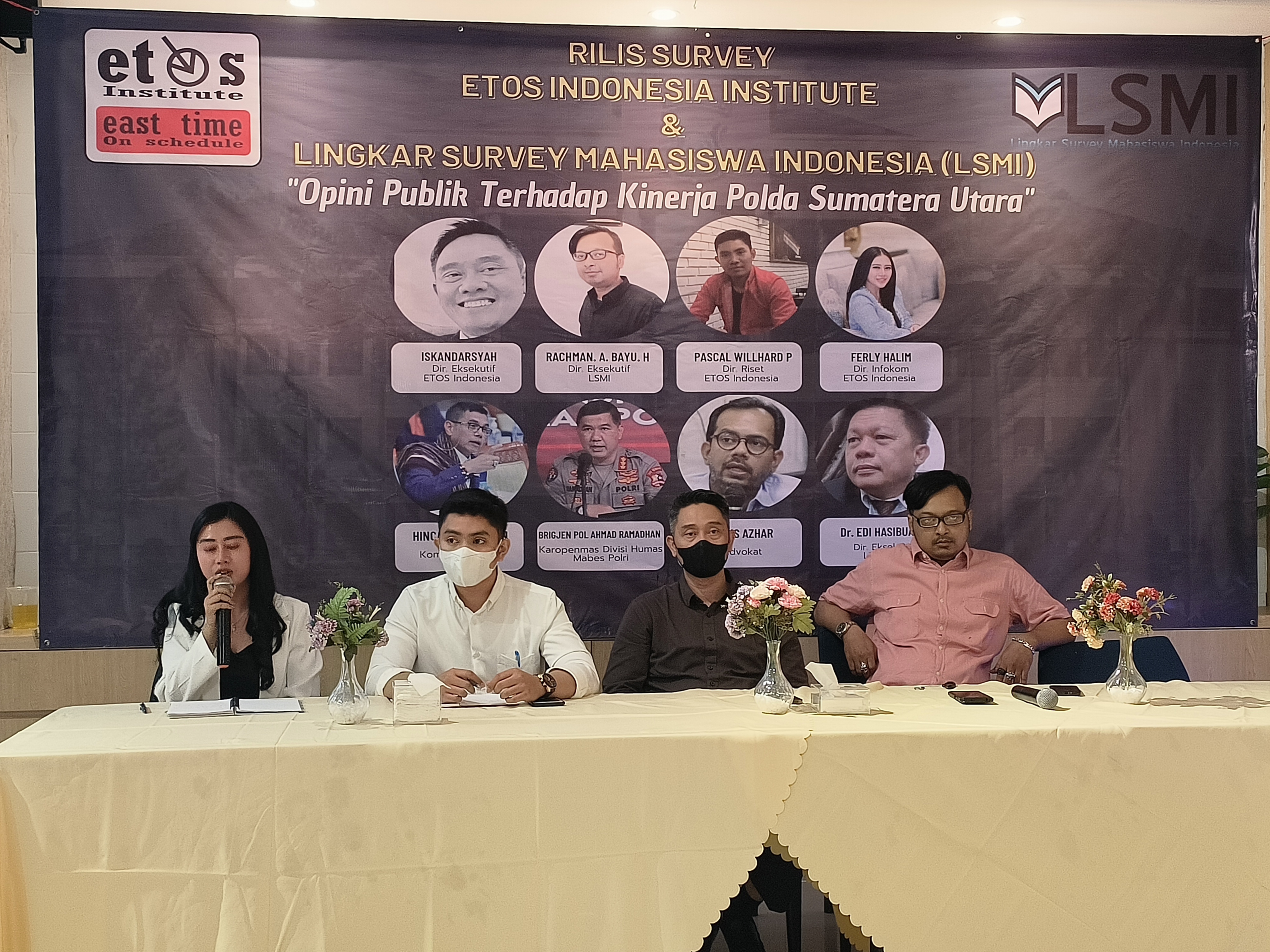 Hasil Survei Etos dan LSMI, Kinerja Polda Sumut Diapresiasi Publik