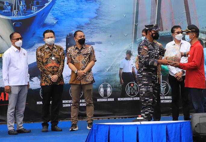 Didukung Pemkot Surabaya, Koarmada II Gelar Program Laut Bersih